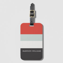 モノグラムの，名前， ラゲッジタグ