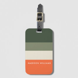 モノグラムの，名前， ラゲッジタグ