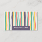 モノグラムの，名前， 名刺 (正面)