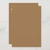 モノグラムの,名前, 招待状 (正面/裏面)