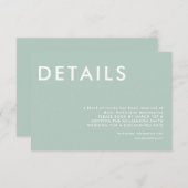 モノグラムの,名前, 招待状 (正面/裏面)