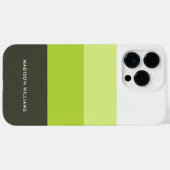 モノグラムの，名前， Case-Mate iPhoneケース (裏面 (横))