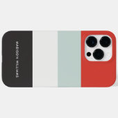 モノグラムの，名前， Case-Mate iPhoneケース (裏面 (横))