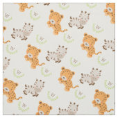 モノグラムの | Sweet Safari ファブリック (見本)