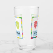 モノグラムのPromposalのプロムの気球 タンブラーグラス (左)