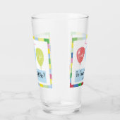 モノグラムのPromposalのプロムの気球 タンブラーグラス (右)