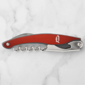 「モノグラムのQ」ウェイターのコルクねじ ソムリエナイフ (裏面)