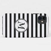 モノグラムはとの縞で飾ります Case-Mate iPhoneケース (裏面(横))