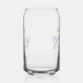 モノグラムは名前の文字を追加結婚bridesmaidのメイド ガラス缶 (右)