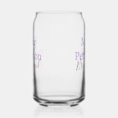 モノグラムは名前の文字を追加結婚bridesmaidのメイド ガラス缶 (左)