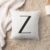 モノグラムは手紙Zを置きます クッション (ブランケット)