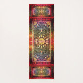 モノグラムを持つ（または持たない）アルダビル模様 ヨガマット (裏面)