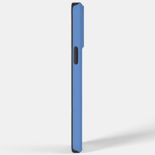 モノグラムを黒でパーソナライズするダブルボックス(青) Case-Mate iPhoneケース (裏面 / 右)