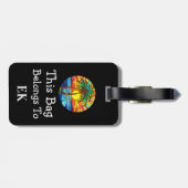 モノグラムアイデンティティートロピカルラゲッジタグ ラゲッジタグ (裏面横)