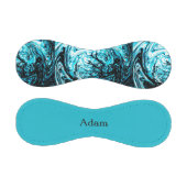 モノグラムアクアアブストラクトベースボール 野球ボール (パネル)