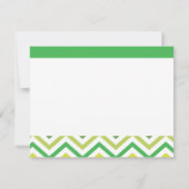 モノグラムアップル先生フラットノートカード ノートカード (裏面)