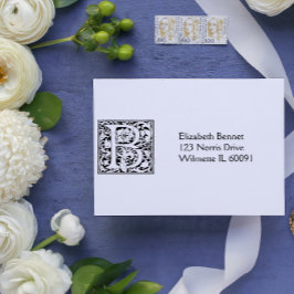 モノグラムアドレス セルフインキングスタンプ