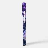 モノグラムアニマルプリントヒョウ紫ガーリーピンク Case-Mate iPhoneケース (裏面 / 左)