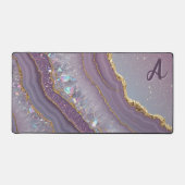 モノグラムアメジストオーロラ デスクマット (正面)