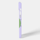 モノグラムアルファベットDラベンダーユーカリプタスドラゴンフライ Case-Mate iPhoneケース (裏面 / 左)