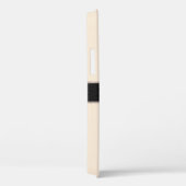 モノグラムアンティークホワイトカラー背景 Case-Mate iPhoneケース (裏面 / 右)