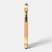 モノグラムイエローストライプ iPhoneケース (左側面)
