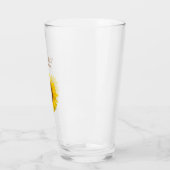 モノグラムイエローヒマワリ タンブラーグラス (左)