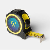 モノグラムイエローブルーパープルグラデーショングリッター メジャー (傾斜)