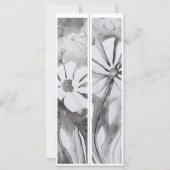 モノグラムイニシャルお洒落2つのブックマーク (裏面)