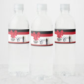 モノグラムイニシャルウォーターボトルラベルマリンブライド ペットボトルラベル (ボトル)