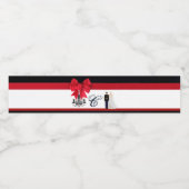 モノグラムイニシャルウォーターボトルラベルマリンブライド ペットボトルラベル (シングルラベル)