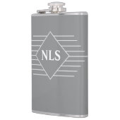 モノグラムイニシャルオンお尻 フラスク (左)