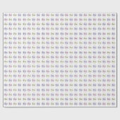 モノグラムイニシャルカスタムロゴ事業 ラッピングペーパー (フラット)