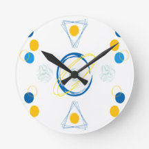 モノグラムイニシャルジオメトモダンリ三角形パターン