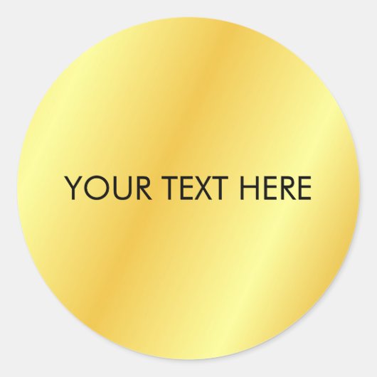 モノグラムイニシャルテンプレート お名前を追加 ラウンドシール (正面)