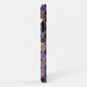 モノグラムイニシャルパープル金ゴールドマーメイドはかりで測 Case-Mate iPhoneケース (裏面/右)