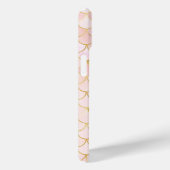 モノグラムイニシャルピンク赤面金ゴールドマーメイドはかりで測 Case-Mate iPhoneケース (裏面 / 右)