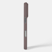 モノグラムイニシャルモカブラウンおしゃれデザイン Case-Mate iPhoneケース (裏面 / 右)