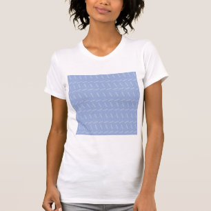 モノグラムイニシャルレターA,青 Tシャツ