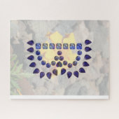 モノグラムイニシャルレターB ジグソーパズル (横)