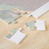 モノグラムイニシャルレターB ジグソーパズル (側面)