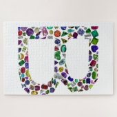 モノグラムイニシャルレターB ジグソーパズル (横)