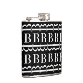 モノグラムイニシャルレターB フラスク (右)