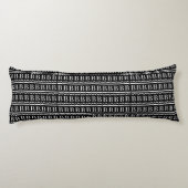 モノグラムイニシャルレターB ボディピロー (裏面)