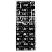 モノグラムイニシャルレターB ワインギフトバッグ (裏面)