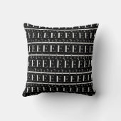 モノグラムイニシャルレターE クッション (裏面)