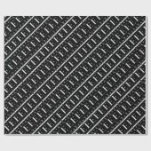 モノグラムイニシャルレターE ラッピングペーパー (フラット)