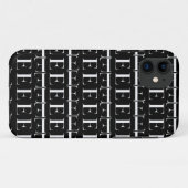 モノグラムイニシャルレターE Case-Mate iPhoneケース (裏面(横))