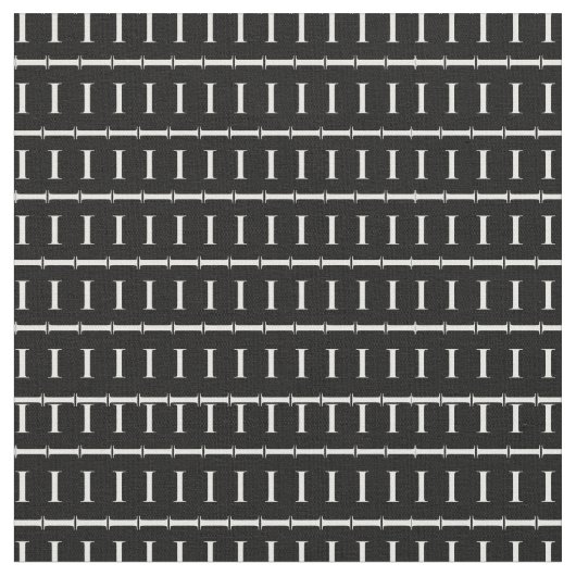 モノグラムイニシャルレターI ファブリック (クローズアップ)