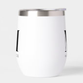 モノグラムイニシャル名シンプル (左面)